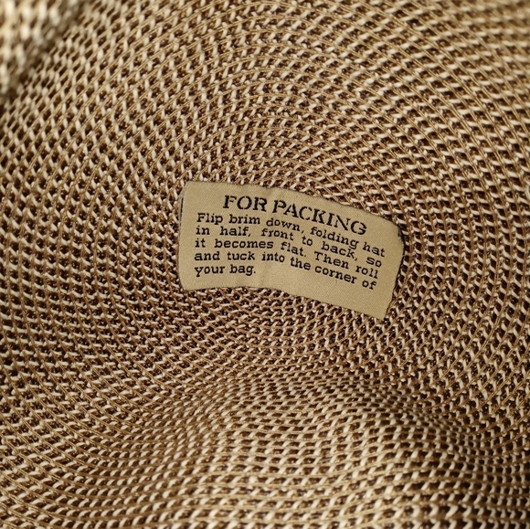 Eric Javits New York Women’s Woven Wide Brim Hat - Picture 6 of 12